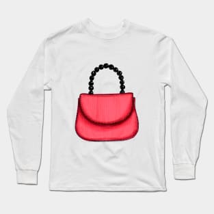 Red Women's Bag Long Sleeve T-Shirt